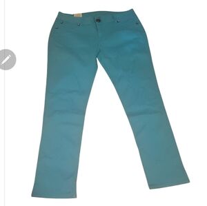 Vintage Wrangler sadie boot cut turquoise stretch denim jeans 36 x 31 western